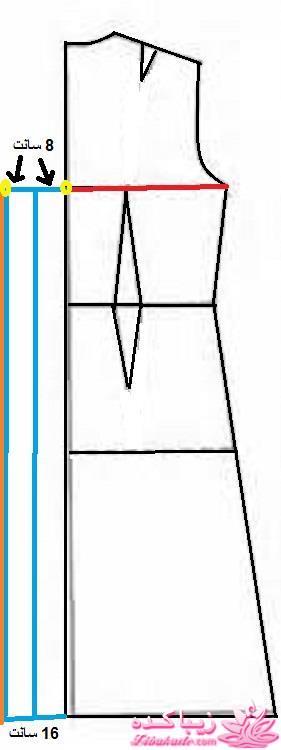 آموزش دوخت مانتو